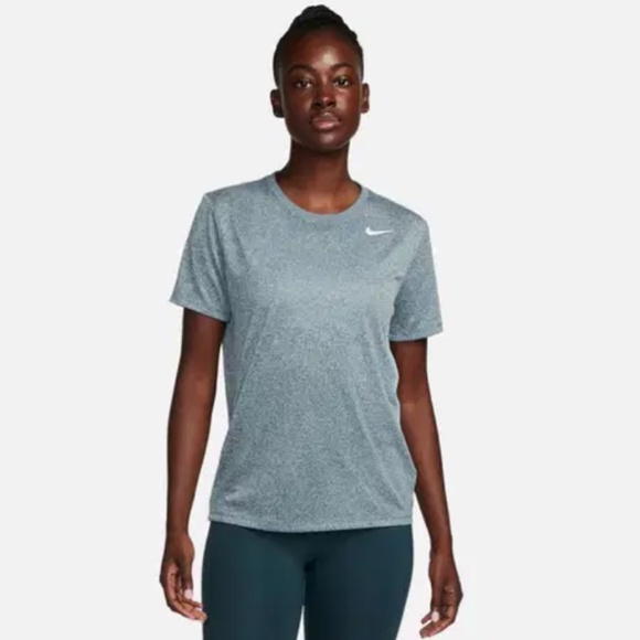 Nike Women’s Dri-FIT T-shirt Blue - Picture 1 of 3